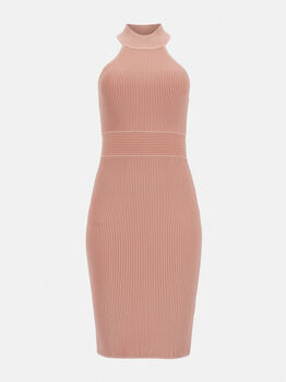 Mock Neck Sweater Dress