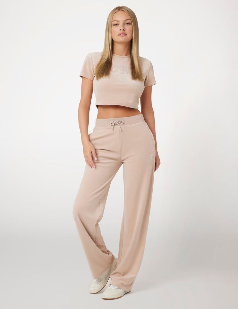 Velvet straight pant