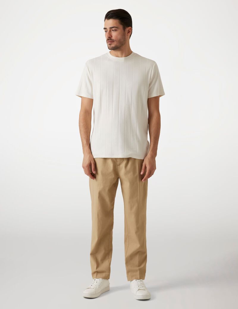 Rib-knit top