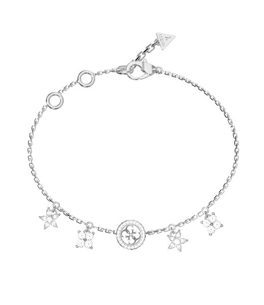 Flower charms bracelet