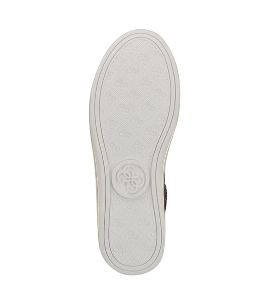 Lace Up Round Toe Sneaker with Charms