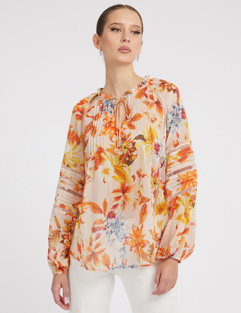 Crinkle blouse