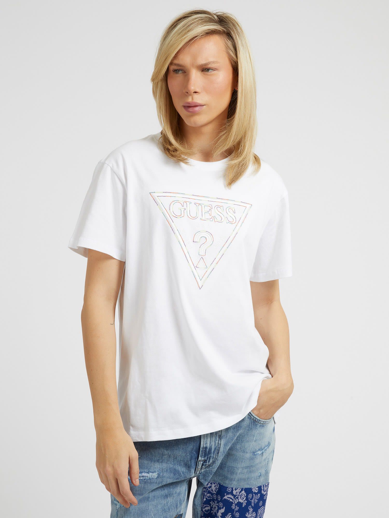 Guess embroidered shirt outlet