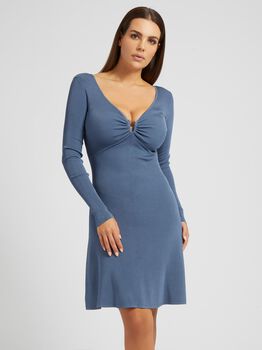 Fit And Flare Sweater Dress