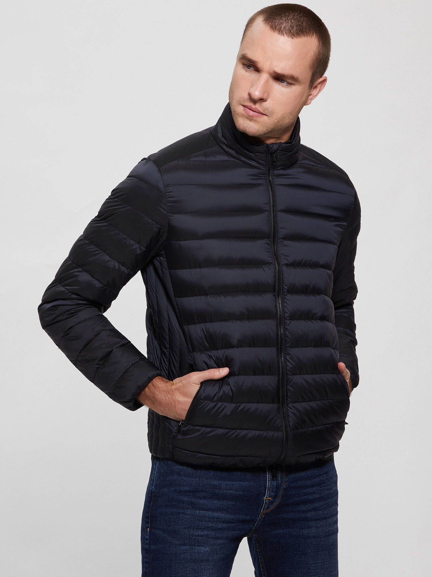 Guess packable down 2025 jacket