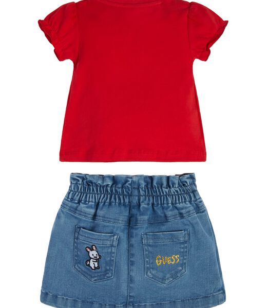 T-shirt Skirt Set
