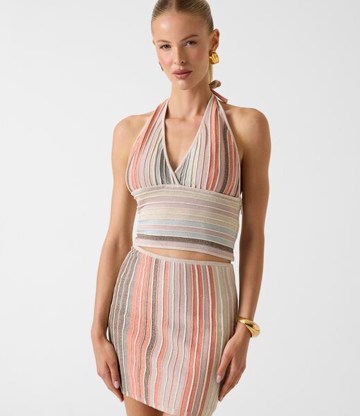 Viscose cropped top guess viscose cropped top