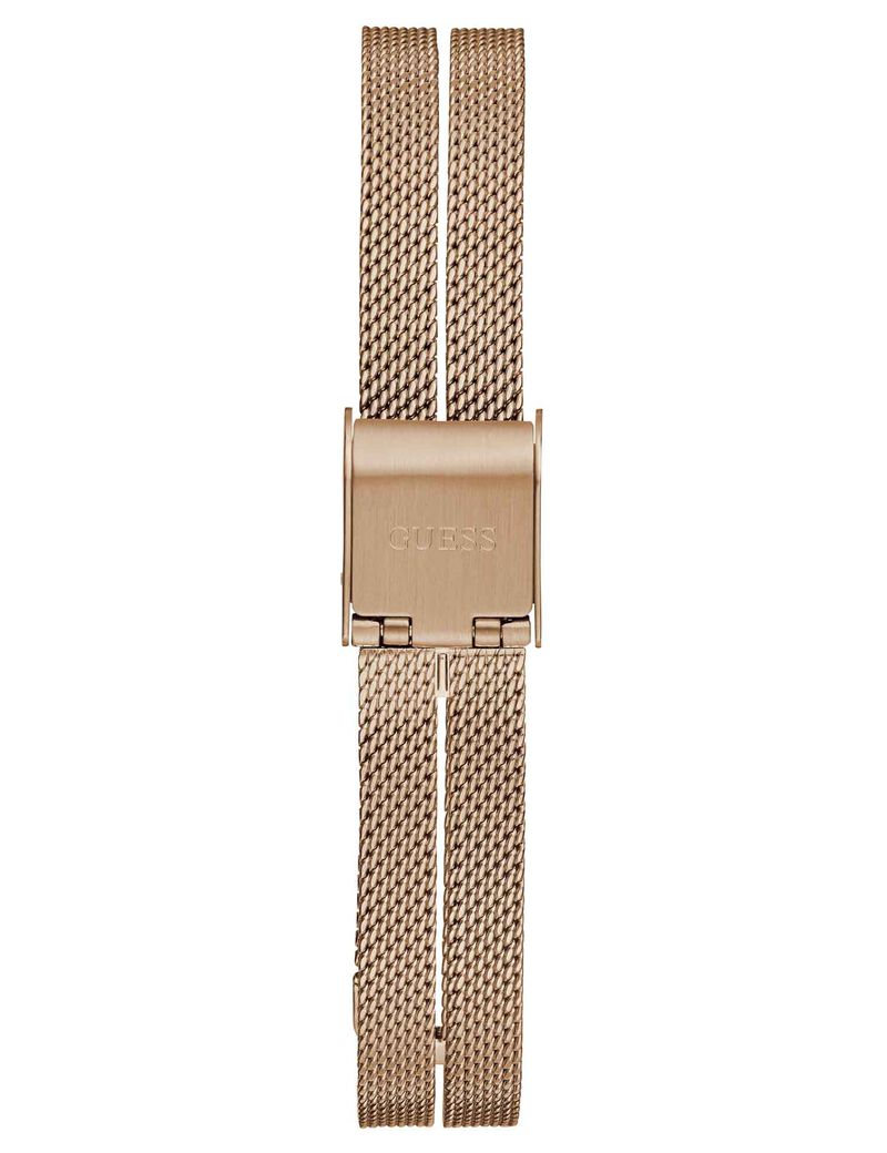 Rose-gold Mesh Analog