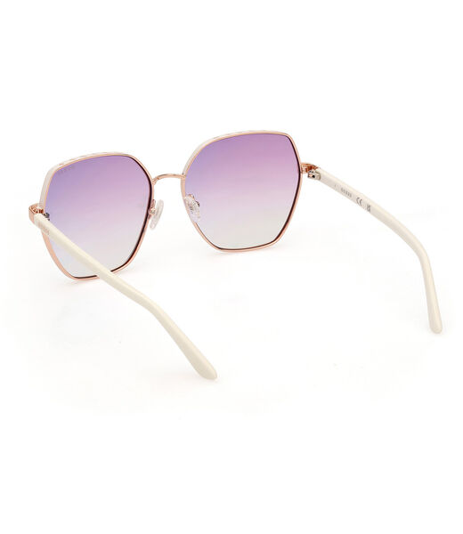 Geometric Full Rim Sunglasses