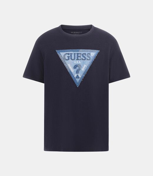 Triangle logo patch t-shirt
