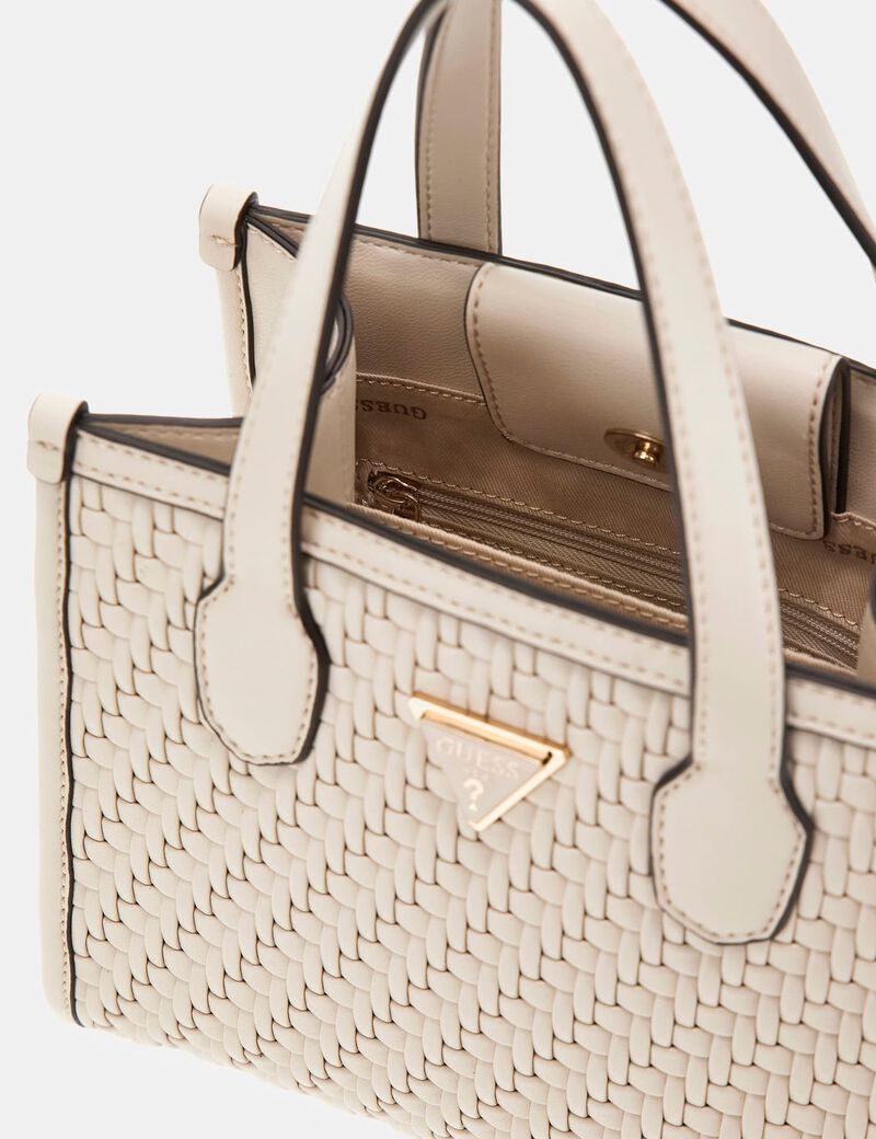 Silvana woven mini handbag