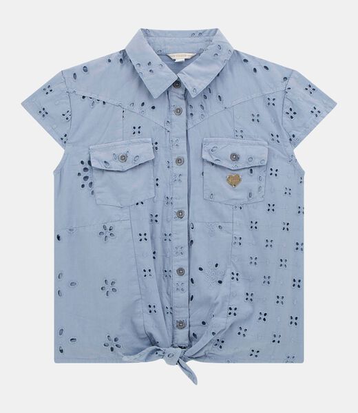 Eyelets blouse