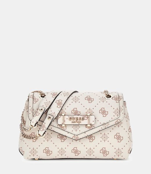 Silia 4g peony logo shoulder bag Silia 4g peony logo shoulder bag