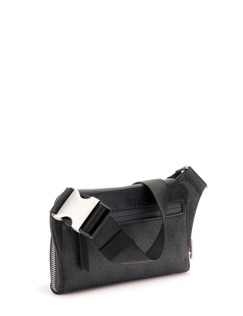 SIENA DOUBLE COMPART - SIENA FLAT BUMBAG ZIP AROUND-BEIGE/NATURALS