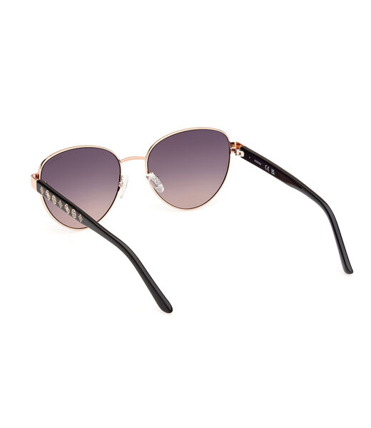 Round Full Rim Sunglasses