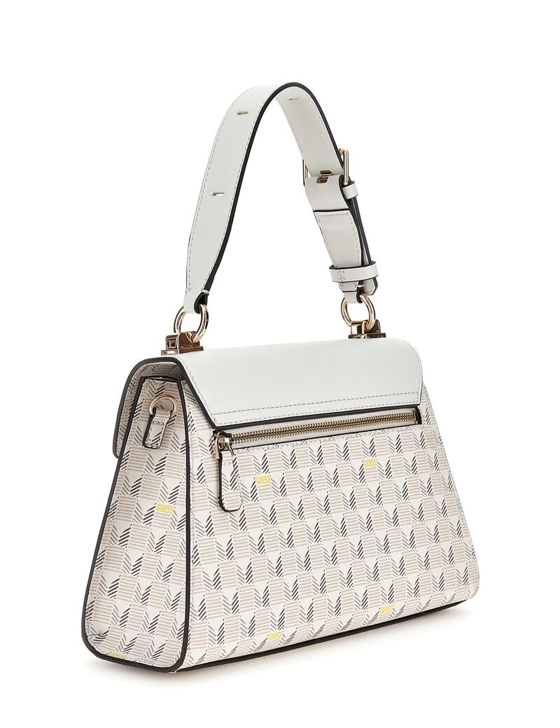 G Wave geometric-print handbag