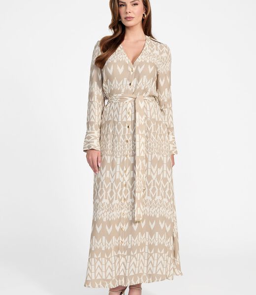 Marciano logo long dress