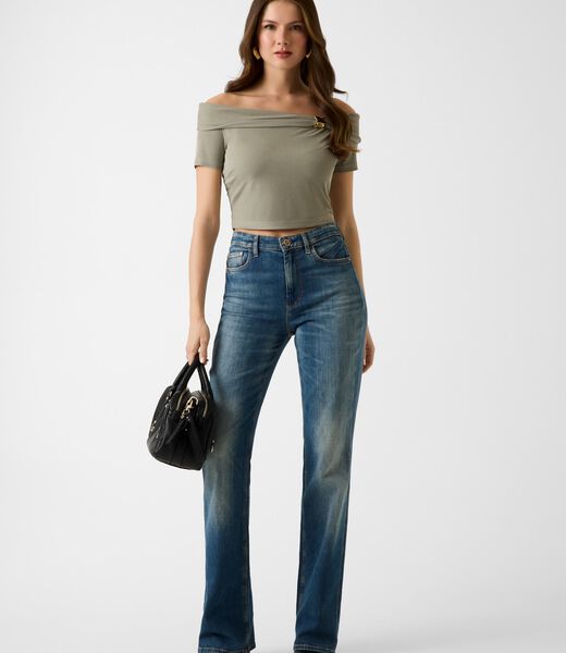 BRIGITTE OFF SHOULDER TOP