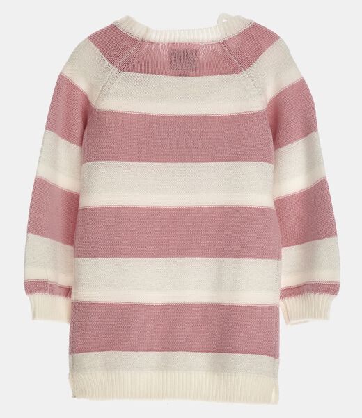 All Over Striped Sweater Dress