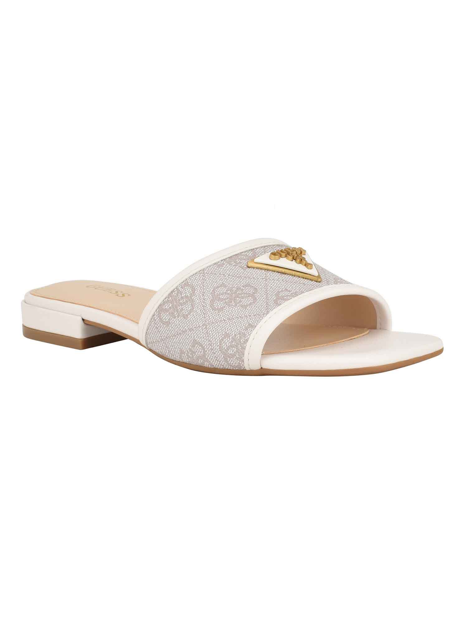 Guess logo sandals clearance