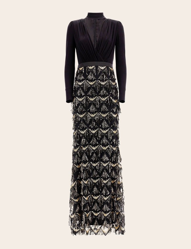 Marciano Sequins Long Dress