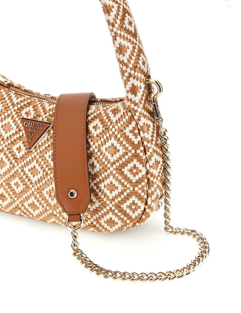 Rianee raffia shoulder bag