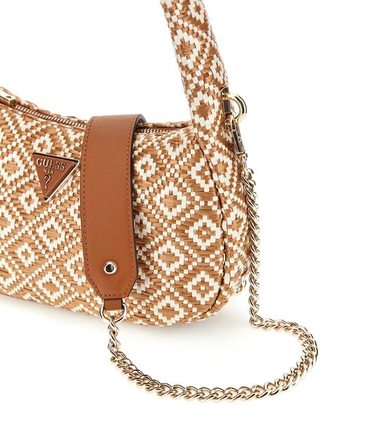 Rianee raffia shoulder bag