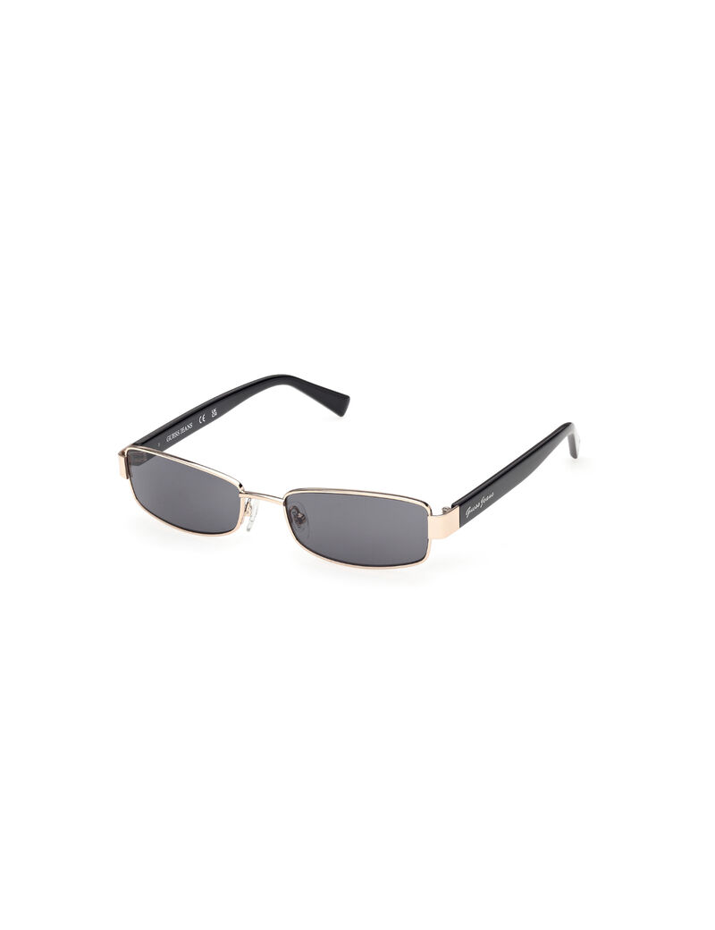 guess rectangle metal sunglasses