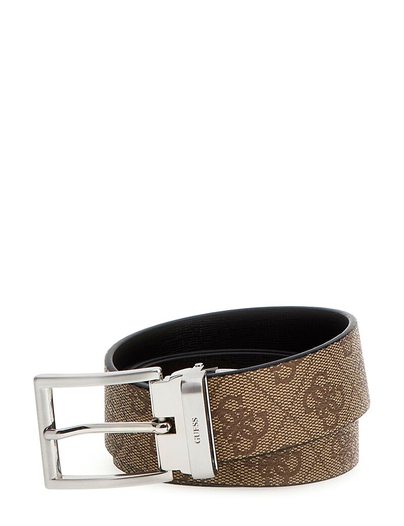 Classic reversible mens belt