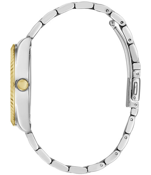 2-Tone Quartz Analog Stainless Steel Watch