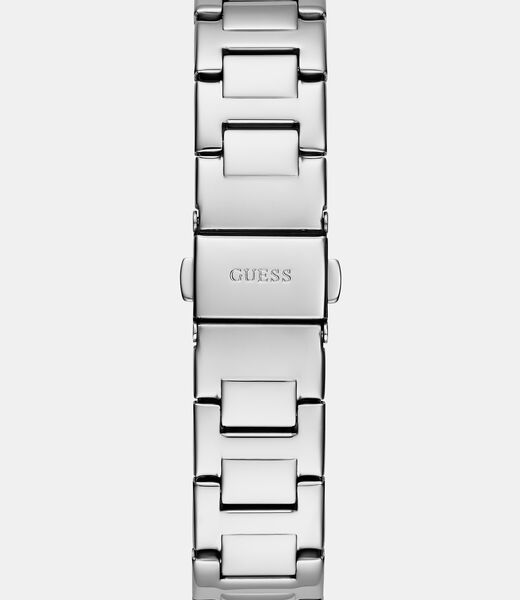Stainless steel analogue watch