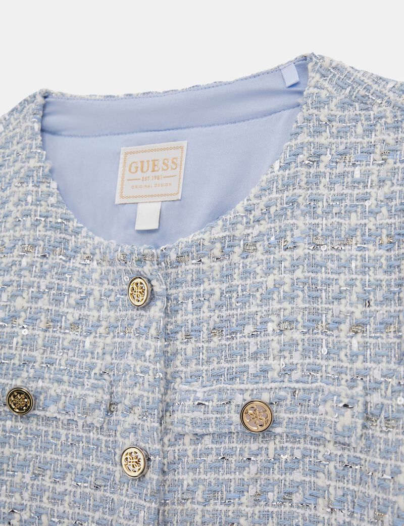 Tweed longsleeve jacket