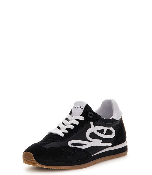 SKROLL - SUEDE-BEIGE/NATURALS