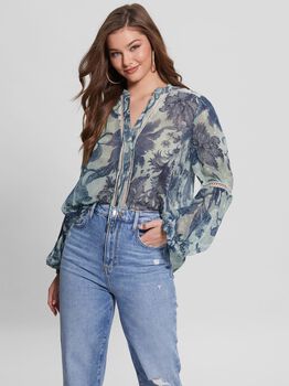 Floral Print Blouse
