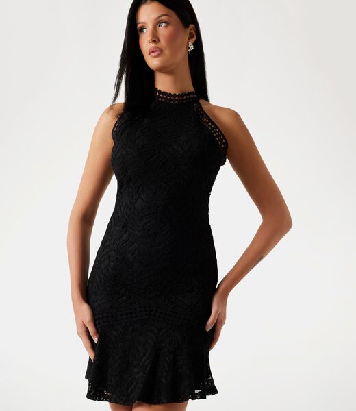 Bodycon lace mini dress