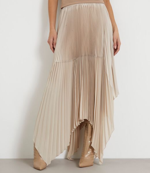 Pleated Midi Skirt