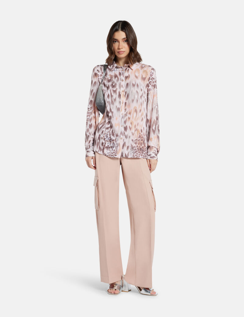 Zebra print shirt