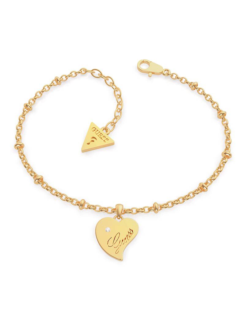 Women's Queen Of Heart Gold Bracelet