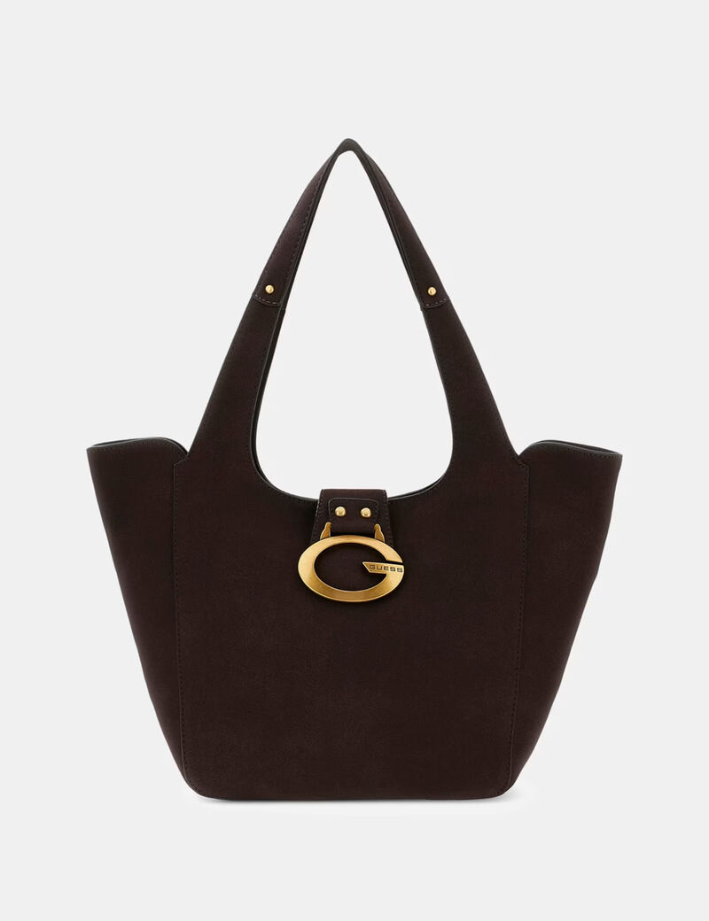 Camden Faux-Suede Tote Bag
