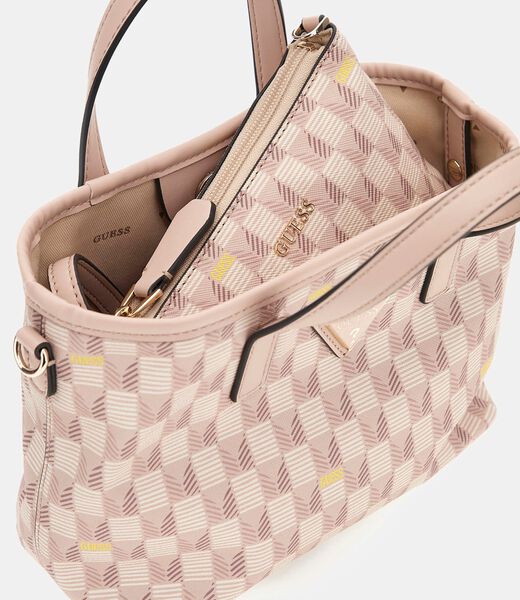G Wave geometric-print mini handbag