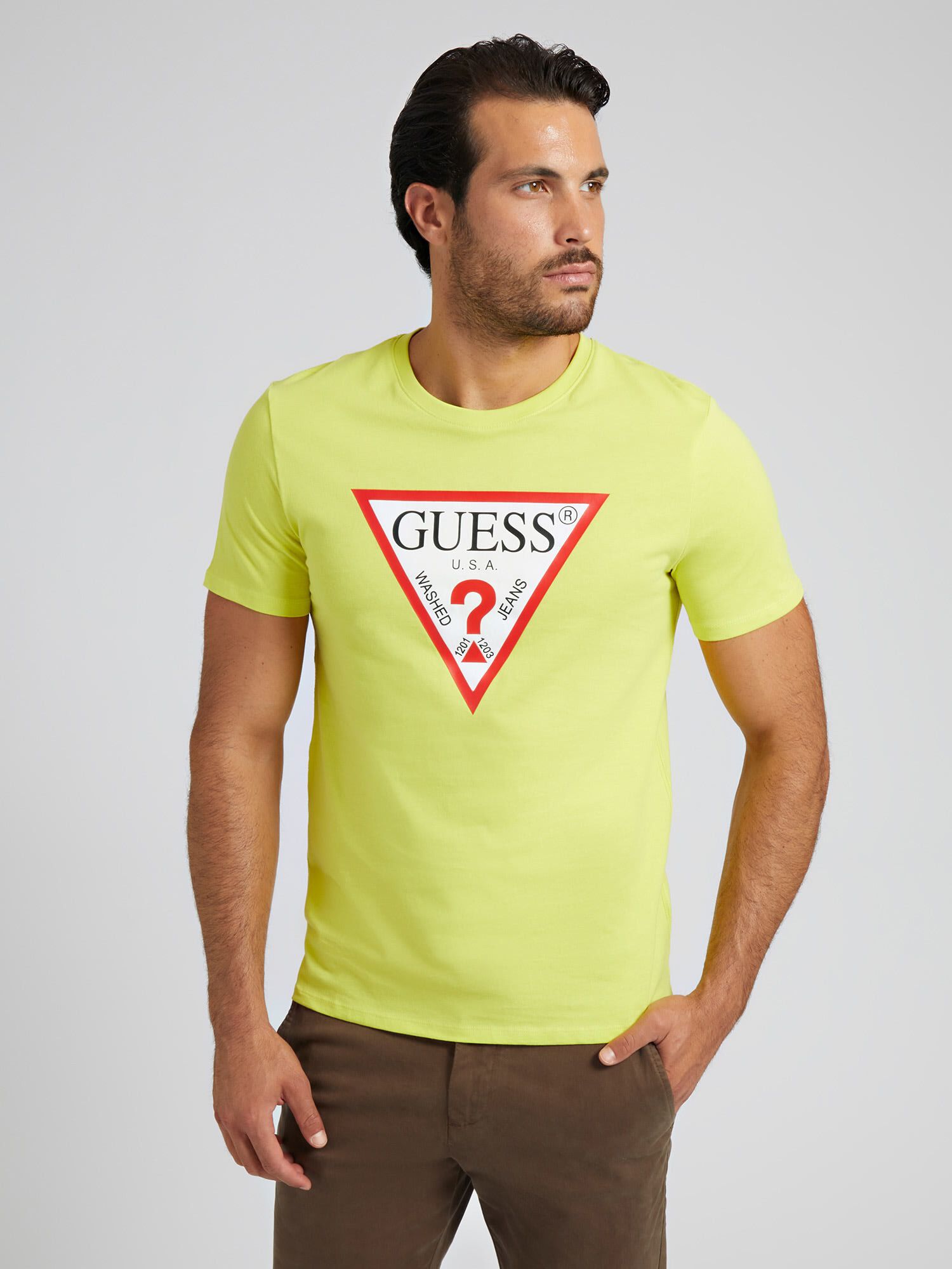 T shirt guess uomo clearance