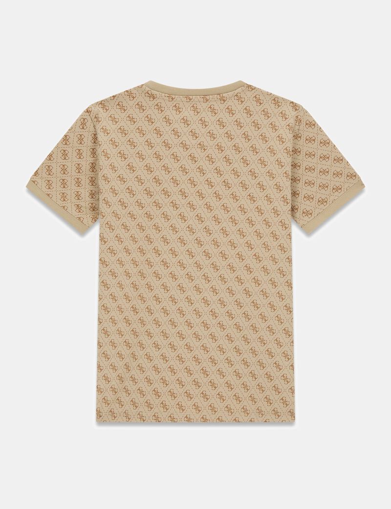 4G logo print stretch t-shirt