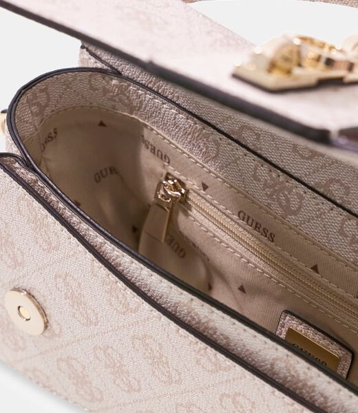 guess yvonne logo mini crossbody bag