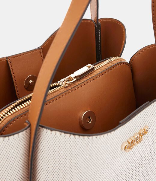 Nicolette Logo-Detail Charm Mini Shoulder Bag