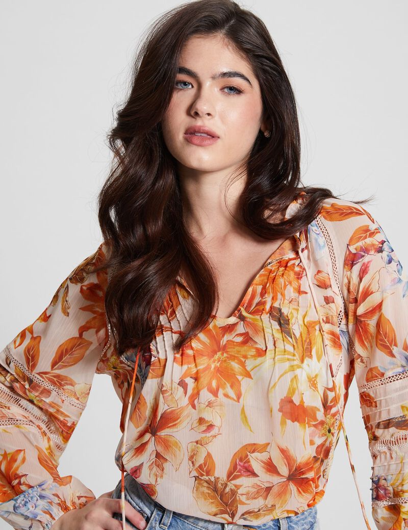 Crinkle blouse