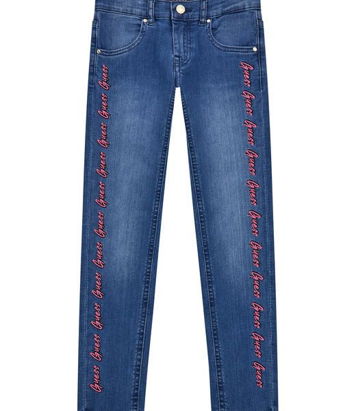 Strechable denim skinny pants