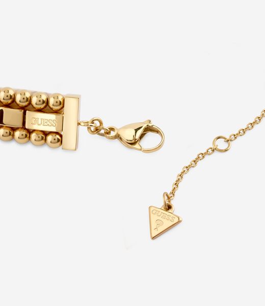 Golden globes necklace