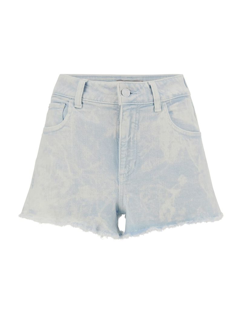 Raw Hem Denim Shorts