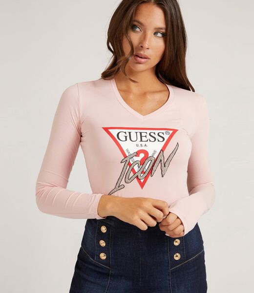 Iconic Rhinestone Triangle T-Shirt