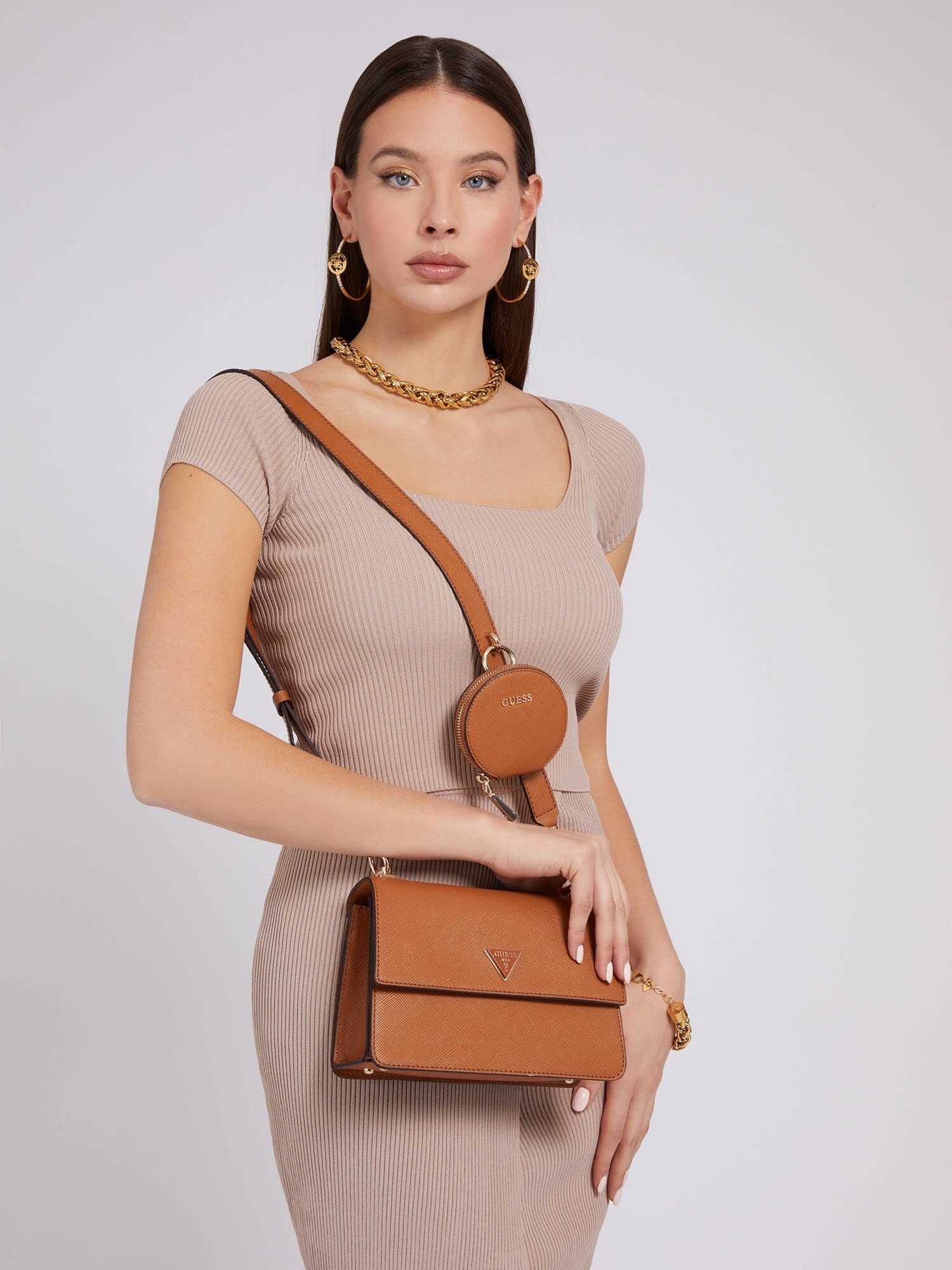 Guess crossbody hotsell flap